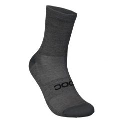 Skarpety kolarskie POC Zephyr Merino Mid. Szare skarpety POC, bez wzorów, z elastanu. W wyprzedaży za 96.00 zł.