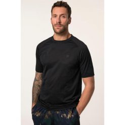 Męska Koszulka funkcyjna fitness rękaw 1/2 do 7 XL. Czarne bluzki z długim rękawem JAY-PI, m, bez wzorów, z elastanu, bez kołnierzyka, bez ramiączek. Za 179.99 zł.