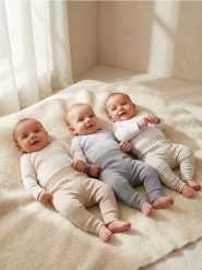 Bawełniane legginsy 3 pack - szary. Szare legginsy długie sportowe Sinsay, l, bez wzorów, z bawełny. Za 25.99 zł.