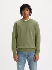 Levi's Bluza w kolorze zielonym rozmiar: S. Zielone bluzy Levi's®, s, bez wzorów, z bawełny, bez kaptura. Za 110.81 zł.