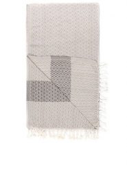 ILVY'S Chusta hammam w kolorze szaro-czarnym - 180 x 95 cm rozmiar: onesize. Czarne szaliki ILVY'S, bez wzorów, z bawełny. Za 60.99 zł.