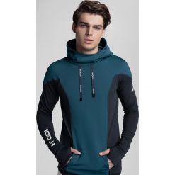 Bluza męska Kamil Stoch Collection BLM500 - morska zieleń. Bluzy z kapturem marki 4F. W wyprzedaży za 149.99 zł.