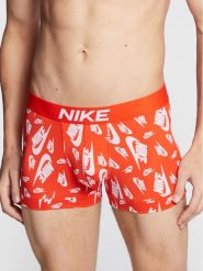 Nike Bokserki 000PKE1159 Pomarańczowy. Brązowe bokserki Nike, m, bez wzorów, z syntetyku. Za 79.99 zł.