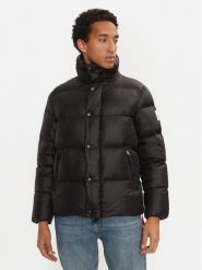 AFTER LABEL Kurtka puchowa Chamonix A00015 Czarny Regular Fit. Czarne kurtki After Label, m, bez wzorów, z puchu, bez kaptura. Za 1,259.00 zł.