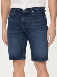 Tommy Hilfiger Szorty jeansowe Brooklyn MW0MW35176 Granatowy Straight Fit. Niebieskie szorty Tommy Hilfiger, m, bez wzorów, z bawełny. Za 429.99 zł.