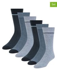 Ted Baker Skarpety (12 par) w kolorze niebiesko-granatowym rozmiar: onesize. Niebieskie skarpety Ted Baker, bez wzorów. Za 108.99 zł.