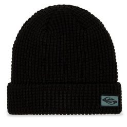 Czapka Quiksilver. Czarne czapki zimowe Quiksilver, bez wzorów. Za 179.99 zł.