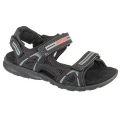 Sandały Joma S.Zeus 2501 SZEUS2501 czarne. Czarne sandały z gumy, bez zapięcia. Za 215.24 zł.