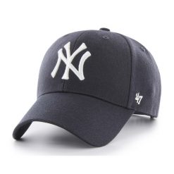 Czapka z daszkiem 47 Brand MLB New York Yankees MVP SNAPBACK. Niebieskie czapki z daszkiem MAJOR LEAGUE BASEBALL, bez wzorów. Za 109.99 zł.