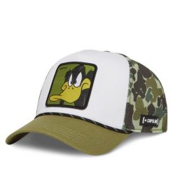 Czapka z daszkiem Capslab. Zielone czapki z daszkiem Capslab, bez wzorów. Za 109.99 zł.