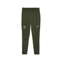 Męskie spodnie treningowe Manchester City PUMA Myrtle Bold Blue Green. Niebieskie spodnie treningowe długie Puma, m, bez wzorów. W wyprzedaży za 186.50 zł.