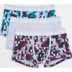 Bokserki 3 pack - Jasny szar. Bokserki marki Reserved. Za 59.99 zł.