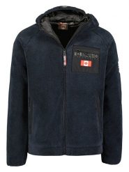 Canadian Peak Kurtka polarowa "Udafeak" w kolorze granatowym rozmiar: M. Niebieskie kurtki Canadian Peak, m, z aplikacjami, z polaru, bez kaptura. Za 224.95 zł.
