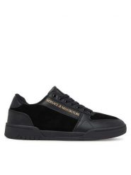 Versace Jeans Couture Sneakersy 79YA3SD4 ZPB39 Czarny. Czarne buty sportowe casual Versace Jeans Couture, bez wzorów, z jeansu, bez zapięcia. Za 549.99 zł.