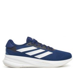 Buty do biegania adidas. Niebieskie buty do biegania Adidas, bez wzorów, bez zapięcia, do biegania. Za 319.99 zł.