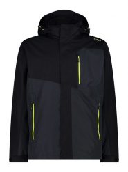 CMP Kurtka funkcyjna 3w1 w kolorze czarno-antracytowym rozmiar: 52. Czarne kurtki outdoor i hardshell CMP, m, bez wzorów, z materiału, bez kaptura. Za 328.65 zł.