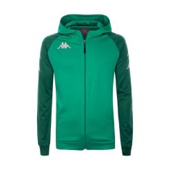 Kurtka Kappa Tortona. Zielone kurtki treningowe Kappa, m, bez wzorów, bez kaptura, do piłki nożnej. Za 221.25 zł.