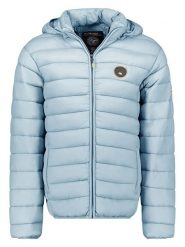 Geographical Norway Kurtka pikowana "Amigomap" w kolorze błękitnym rozmiar: 3XL. Niebieskie kurtki Geographical Norway, xl, bez wzorów, bez kaptura. Za 139.20 zł.