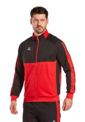 Kurtka z dresu Erima Worker Six Wings. Czarne kurtki Erima, l, bez wzorów, z dresówki, bez kaptura. Za 173.50 zł.