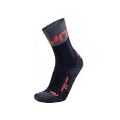 Skarpety do rolek UYN Light Mens Socks Black Grey Hibiskus 2021. Brązowe skarpety UYN, bez wzorów. Za 74.99 zł.