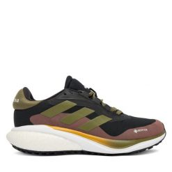 Buty do biegania adidas. Czarne buty do biegania Adidas, bez wzorów, z gore-texu, bez zapięcia, do biegania, gore-tex. Za 599.99 zł.