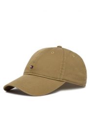 Tommy Hilfiger Czapka z daszkiem Th Flag Soft 6 Panel Cap AM0AM14099 Khaki. Brązowe czapki z daszkiem Tommy Hilfiger, bez wzorów, z bawełny. Za 169.99 zł.