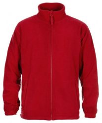 Czerwony POLAR (Bluza) Męski bez Kaptura -JANPOL- Lekki, Zapinany na Zamek, na Stójce, Ciepły. Czerwone bluzy z polaru Janpol, na jesień, l, bez wzorów, z polaru, bez kaptura. Za 137.00 zł.