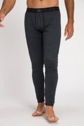 Męska Kalesony z filtrem UV długie nogawki oddychający materiał do roz. 8XL. Czarne kalesony JAY-PI, l, bez wzorów, z dżerseju. Za 159.99 zł.