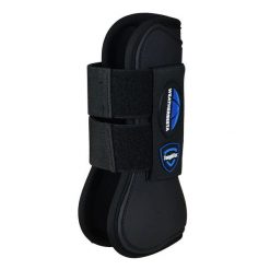 Otwarte przednie getry dla koni Weatherbeeta Tough-Tec Prime. Czarne legginsy długie sportowe WEATHERBEETA, s, bez wzorów, do jazdy konnej. Za 174.00 zł.