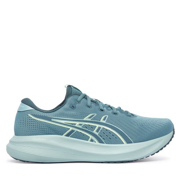 Buty do biegania Asics. Niebieskie buty do biegania ASICS, bez wzorów, bez zapięcia, do biegania. Za 369.99 zł.