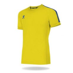 Kelme Camiseta Global Amarillo Unisex. Żółte bielizna termoaktywna Kelme, bez wzorów, bez ramiączek, do piłki nożnej. Za 75.25 zł.