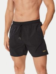 BOSS Szorty kąpielowe Ole 50484440 Czarny Regular Fit. Czarne kąpielówki Boss, m, bez wzorów, z syntetyku. Za 349.99 zł.