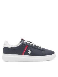 Beverly Hills Polo Club Sneakersy M-23MC1008 Granatowy. Niebieskie buty sportowe casual Beverly Hills Polo Club, bez wzorów, z syntetyku, bez zapięcia. Za 159.99 zł.