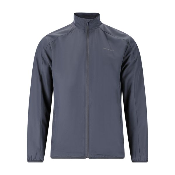 Kurtka z dresu Endurance Sylas. Niebieskie kurtki Endurance, l, bez wzorów, z dresówki, bez kaptura, do biegania. Za 215.00 zł.