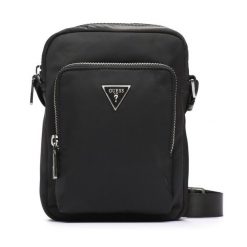 Saszetka Guess. Czarne saszetki i nerki Guess, z aplikacjami. Za 259.99 zł.