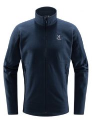 Haglöfs Polar Buteo 605073 Granatowy Active Fit. Niebieskie bluzy z polaru Haglöfs, l, bez wzorów, z polaru, bez kaptura. Za 279.99 zł.