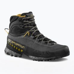 Buty trekkingowe męskie La Sportiva TXS GTX. Szare buty turystyczne La Sportiva, bez wzorów, z gore-texu, przed kolano, bez zapięcia, trekkingowe, gore-tex. Za 1,126.20 zł.