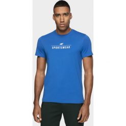 T-Shirt męski. T-shirty 4F, m, bez wzorów, bez kołnierzyka, bez ramiączek. Za 39.99 zł.