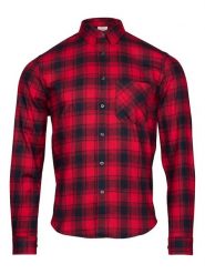 Protective Koszula w kolorze czerwono-czarnym rozmiar: XXL. Czarne koszule Protective, xxl, bez wzorów, bez kołnierzyka, bez ramiączek. Za 148.96 zł.