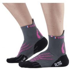 Skarpetki Monnet Ultra. Czerwone skarpety MONNET, bez wzorów. Za 155.00 zł.