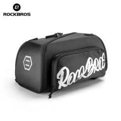 Torba na bagażnik, sakwa jednoczęściowa Rockbros 30140113001 A37-1. Czarne torby na ramię ROCKBROS, bez wzorów, z materiału, na ramię, duże, bez dodatków. Za 96.99 zł.