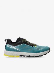 Buty podejściowe męskie Scarpa Rapid. Zielone buty turystyczne Scarpa, bez wzorów, z gumy, bez zapięcia, trekkingowe. Za 516.99 zł.
