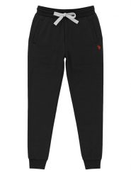 U.S. Polo Assn. Spodnie dresowe w kolorze czarnym rozmiar: XL. Czarne spodnie treningowe długie U.S. Polo Assn., s, bez wzorów, z dresówki. Za 144.58 zł.