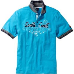 Shirt polo bonprix turkusowy. Bezrękawniki bonprix. Za 54.99 zł.