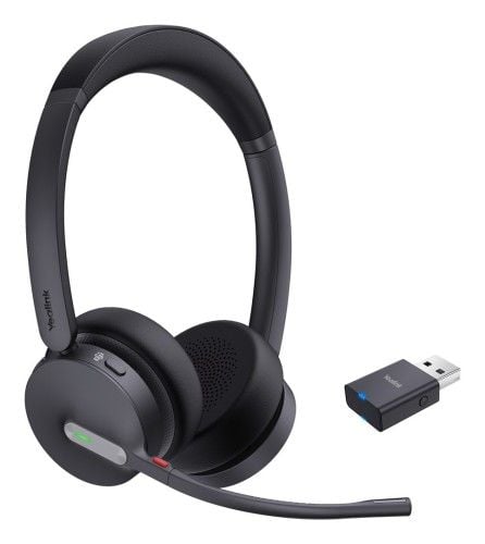 Yealink WH64 Hybrid Dual Teams Zestaw słuchawkowy Bezprzewodowy Opaska na głowę Biuro/centrum telefoniczne Micro-USB Bluetooth Czarny. Czarne słuchawki bezprzewodowe yealink. Za 596.99 zł.