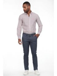 The Time of Bocha Spodnie chino w kolorze niebieskim rozmiar: 42. Niebieskie eleganckie spodnie The Time of Bocha, na co dzień. Za 173.99 zł.