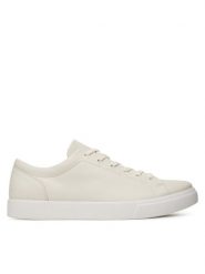 ECCO Sneakersy Soft 10 56011401007 Biały. Białe buty sportowe casual ecco, bez wzorów, ze skóry, bez zapięcia. Za 669.99 zł.