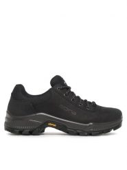 Alpina Trekkingi Prima Low 692Z-1 Czarny. Czarne buty trekkingowe Alpina, bez wzorów, z nubiku, bez zapięcia. Za 489.99 zł.