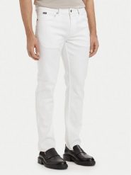 BOSS Jeansy H-Delaware 50561555 Biały Slim Fit. Białe jeansy Boss, m. Za 749.99 zł.