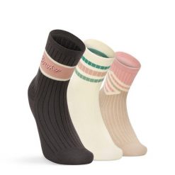 Ęce skarpetki bawełniane 3-pak Lifestyle Siroko Mini Club Pink. Czerwone skarpety SIROKO, bez wzorów, z bawełny. Za 63.00 zł.